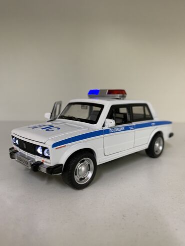 игрушки для детей 10 лет: Модель автомобиля Полицейский Жигуль 2106 [ акция 50% ] - низкие цены