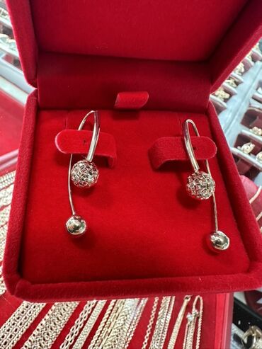 Серьги: Серьги, Проба 585, Без вставки, Женские, Новый — 9