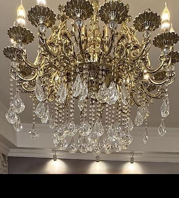 17 şam: Çılçıraq, 10 və daha çox lampa, Metal — 1