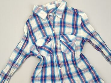 bluzki w kwiaty z bufiastymi rękawami: Shirt, Terranova, M (EU 38), condition - Good