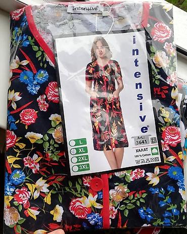 Домашние костюмы: Турецкие Халаты Тонкий хб. Не сядет, не леняет. Дышащий вариант — 18