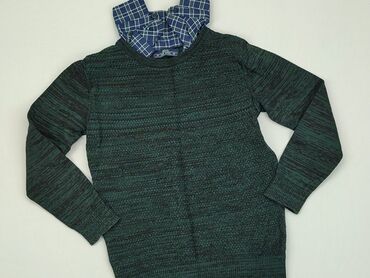 włochaty sweterek: Sweterek, Boys, 9 lat, 128-134 cm, stan - Dobry