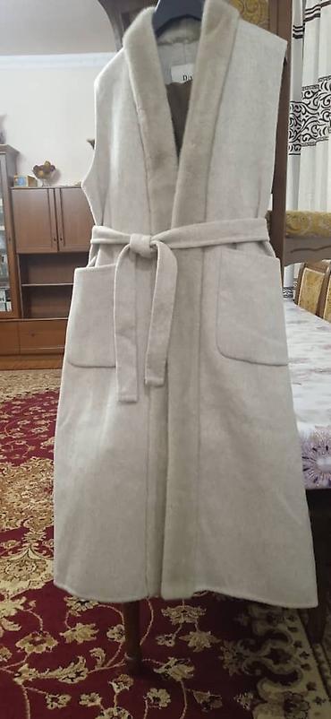 Пальто: Пальто, Халат, Зима, Короткая модель, С поясом, L — 8