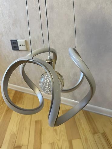 mişura işıq: Led Çılçıraq, 3 lampa, Metal — 2
