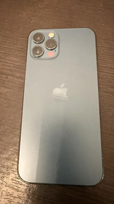 iphone red: IPhone 12 Pro Max, синий цвет Pacific Blue. Основные характеристики — 1