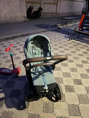 cybex коляски: Коляска, Cybex, цвет - Голубой, Б/у — 3