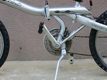 Bicikli za odrasle: Sklopivi Alu bicikl CHECKER PIG TRAVELLER 20" Prodajem očuvan sklopivi — 3