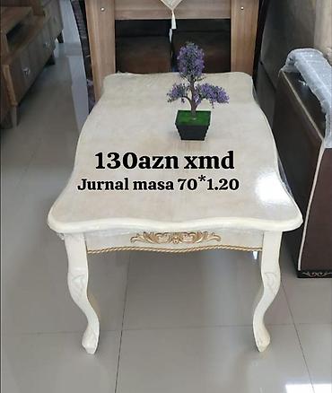 Masa və oturacaq dəstləri: Masa və 6 stul dəsti – Xmd • Komplekt: 1 yemək masası + 6 ədəd stul — 40
