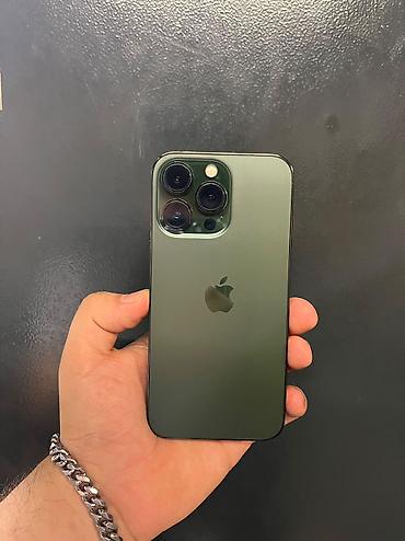 iphone 23: IPhone 13 Pro, 256 GB, Alpine Green, Face ID, Simsiz şarj — 3