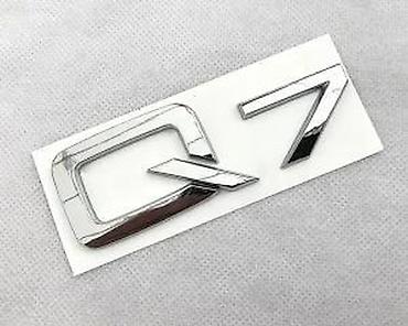 Auto delovi, gume i tjuning: Samolepljvi znak natpis Audi Q7. Samolepljvi znak Q5, Q7 Audi. ✨ Dosta — 9