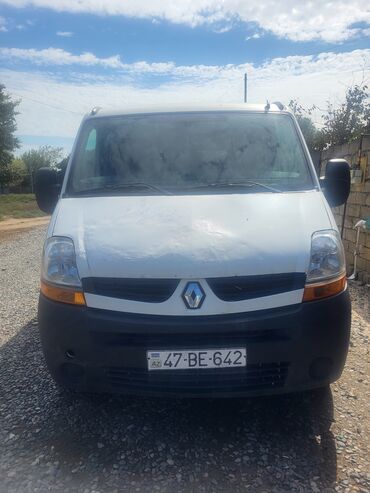 yuk masini arendaya verilir: Renault Master mikroavtobus - Korpus: qısa baza, yüksək tavanlı ağ