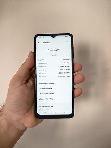 Mobile Phones: Samsung A12 dual sim sim free, sa 4/64 gb memorije. Ok očuvan i — 5