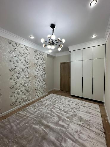3 бөлмө, 80 м², Асанбай мкр Элитка, 5 кабат, Евро оңдоо