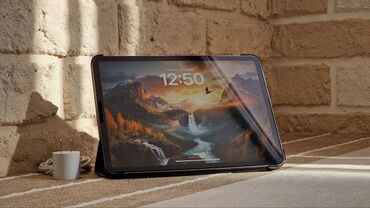 ipad 2020 бишкек: Планшет, Apple, эс тутум 64 ГБ, 11" - 12", Колдонулган, Классикалык түсү - Боз