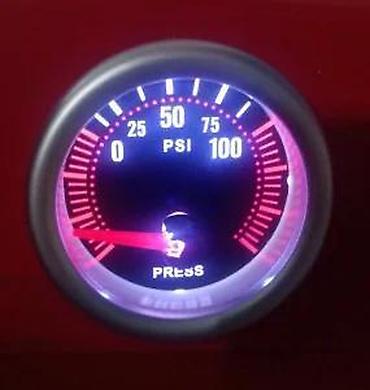 Auto delovi, gume i tjuning: Led satic cajger - pritisak ulja + senzor. Novi cajgeri za naknadnu — 7