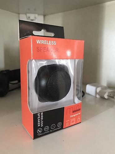 pro 6 airpods: İşlənmiş Kolonka, Növ - Bluetooth, rəng - Qara — 1
