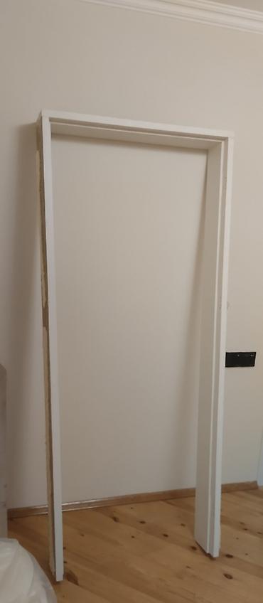 yatag ortuyu: Ağ rəngli otaq qapısı - Material: taxta/MDF əsaslı, boyalı səth - — 6