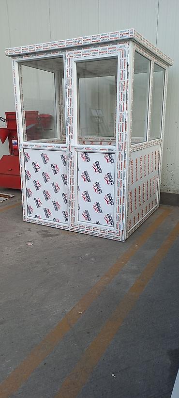Butkalar, köşklar: Mühafizə BUTKASI. AĞ. QARA. ANTRASİT GREY. ŞÜŞƏLİ. PLASTİK — 23