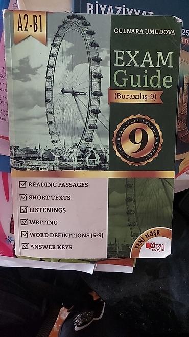 Книги и журналы: Məhsul: İngilis dili “EXAM Guide (Buraxılış-9)” hazırlıq kitabı — 1