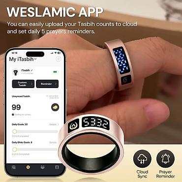 тасбих электронный купить: SMART Tasbih Counting Ring (BSTWSH Ring) — умное кольцо-тасбих с — 2