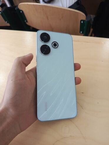 Redmi: Redmi, Redmi 13, Б/у, 128 ГБ, цвет - Голубой, 2 SIM