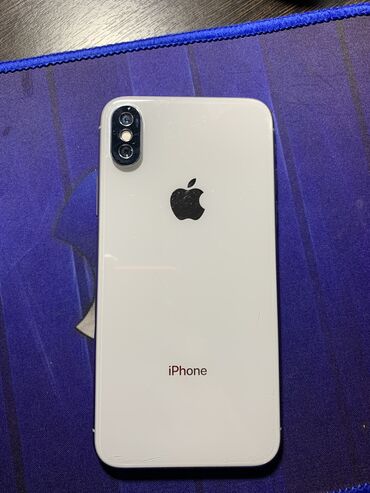 айфона x: IPhone X, Б/у, 256 ГБ, Белый, 89 %