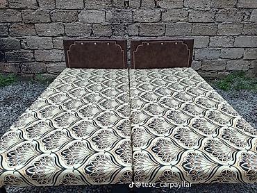 Çarpayılar: Təzə çarpayılar. 1 nəfərlik çarpayılar 60 manat. 2 nəfərlik taxt 110 — 23