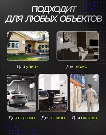 сони а7: Wi-Fi Камера видеонаблюдения уличная и для дома 4MP + флешка 64гб в