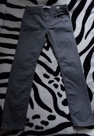 Kid's jeans trousers: Rəng - Boz, Cins şalvar, Oğlan üçün, 12 - 14 yaş — 1