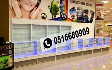 Sifarişlə stendlər: Vitrin mebeli sifarişi — 11