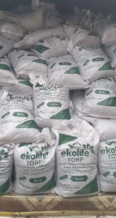 Torf: Torf 250 litrlik balaken torfu ekolayf peyin torpaq şitil qablarda — 7