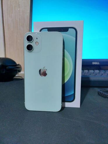 iphone зарядка для айфона: IPhone 12 mini, Б/у, 128 ГБ, Зеленый, Чехол, Кабель, Коробка, 74 %