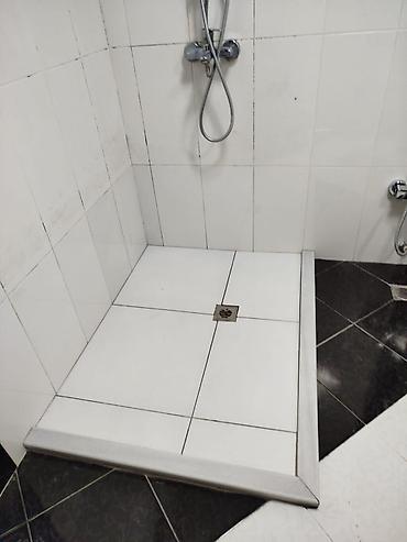 Услуги: Duş kabini üçün yerdüzəltmə(yer düzəltmə) köhnə vannaların sökülüb — 4