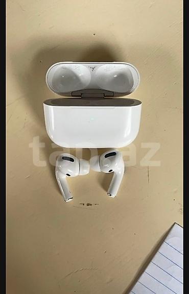 qulaq: Apple AirPods Pro (1-ci nəsil) – orijinal dizayn, ağ rəng — 3