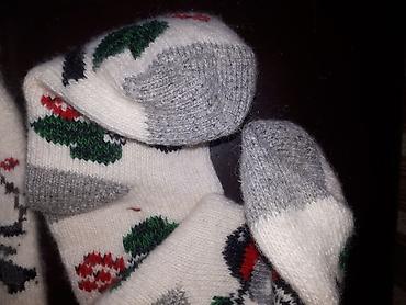 lucky socks: Комплект - гольфы носки и варежки, новые. Очень милый рисунок - — 2