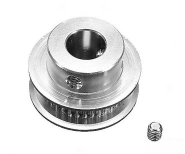 vertikala i horizontala: Aluminijumska remenica za zupčasti kaiš – 36 zuba, rupa 8 mm - Tip — 2