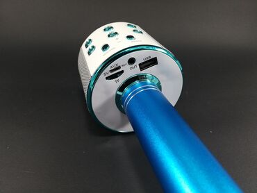 Mikrofoni: Karaoke mikrofon bluetoth sa zvucnikom WS-858 vise boja Karaoke — 5