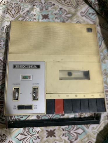 весна: Vintage “ВЕСНА” kaset maqnitofonu - Model: “ВЕСНА” (rus istehsalı — 1
