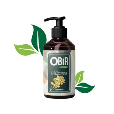 Həşəratlardan müdafiə vasitələri: OBiR Naturel Mimoza və Limon Çiçəyi Sıvı Sabun - Növ: Maye əl sabunu