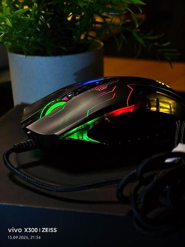 so dimm: Игровая проводная мышь Bloody - Подсветка RGB по корпусу и колесику — 1
