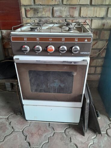Кухонные плиты и варочные поверхности: Газовая, Механическое, Б/у, Полная оплата