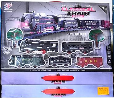 Игрушечные поезда: 🚂 Vista Retro və Pultlu Qatar Dəstləri – 4 Fərqli Çeşiddə! Həm — 3