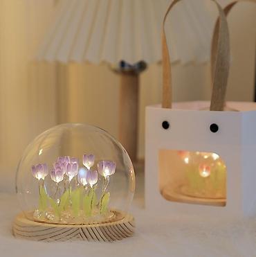 Декоративные цветы: ✨ Декоративный светильник-сфера с тюльпанами Наш адрес: Куйбышева 93 — 1