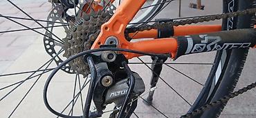 İdman velosipedləri: MTB velosiped – narıncı rəng, 29” təkərlər Xüsusiyyətlər: - Çərçivə — 4