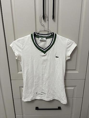 patek phlippe saat: Lacoste qadın T‑shirt, slimfit modeldir, m beden olsa da s bedene daha — 2