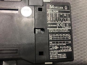 Ostali elektro materijali: Moeller DIL00M-01 kontaktor - Tip: elektromagnetni kontaktor za — 6