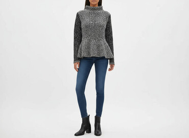 sweter z bufkami zara: Zara, Women`s sweater, size L
