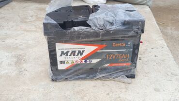 багажник для машины: MAN Battery avtomobil akkumulyatoru - Tip: Qurğuşun-turşulu, Ca+Ca
