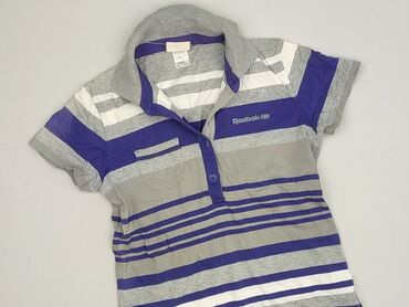 pięć lat w paski bluza w paski swiat: Reebok Classic, Women`s polo shirt, size S (EU 36)