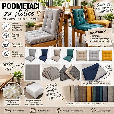 Podmetači za stolice – udobnost, stil i izrada po meri - Izrada po